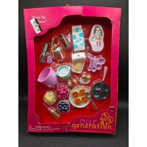 Our Generation Wake Up Flavor Breakfast Set For 18" Dolls
